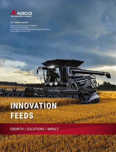 Thumbnail AGCO Annual Report 2017