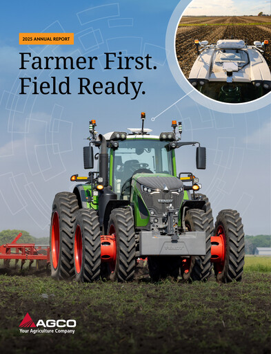 Thumbnail AGCO Annual Report 2025