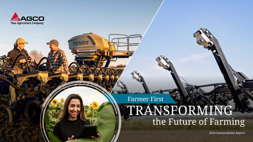 Thumbnail AGCO Sustainability Report 2024