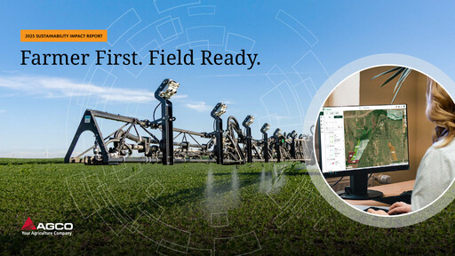 Thumbnail AGCO Sustainability Report 2025