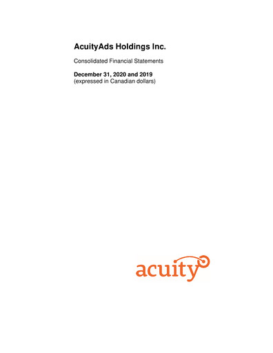 Miniature illumin Bilan financier 2020