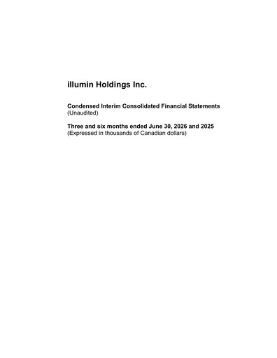 Thumbnail illumin Quarterly Report 2026-q2