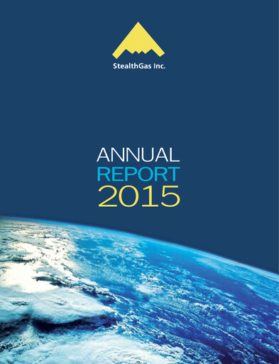 Thumbnail StealthGas Annual Report 2015