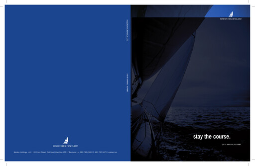 Thumbnail Fidelis Insurance Annual Report 2010