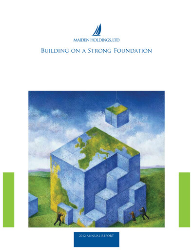 Thumbnail Fidelis Insurance Annual Report 2012