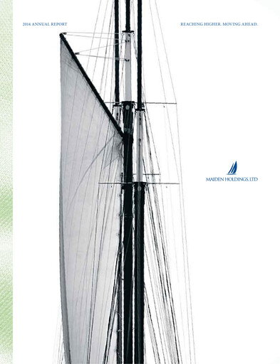 Thumbnail Fidelis Insurance Annual Report 2014