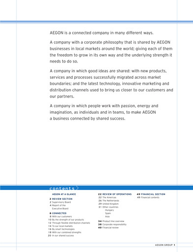 Thumbnail AEGON
 Annual Report 2000