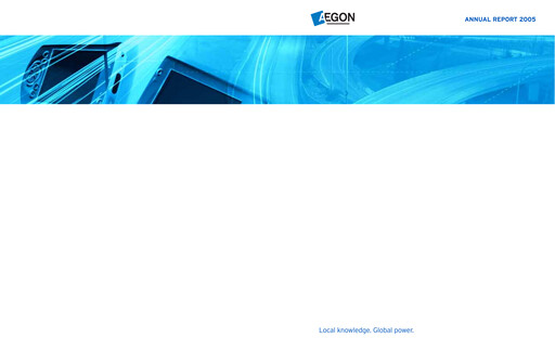 Thumbnail AEGON
 Annual Report 2005