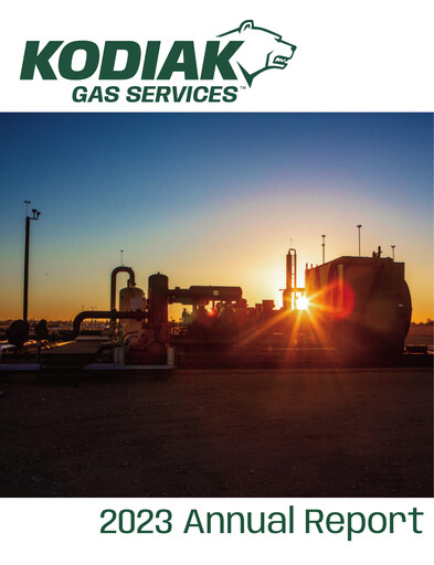 Thumbnail Kodiak Gas Services Annual Report 2023