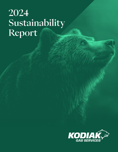 Thumbnail Kodiak Gas Services Sustainability Report 2024