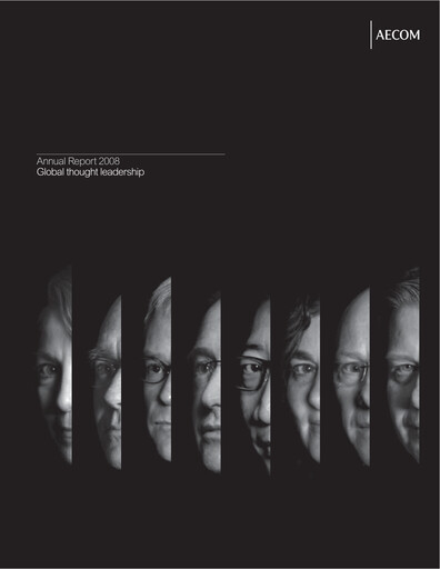Thumbnail AECOM Annual Report 2008