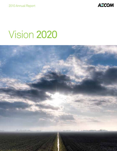 Thumbnail AECOM Annual Report 2010