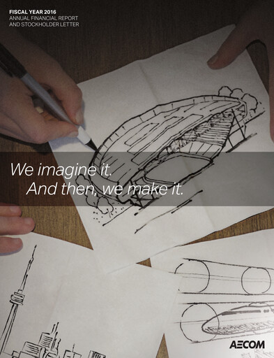 Thumbnail AECOM Annual Report 2016