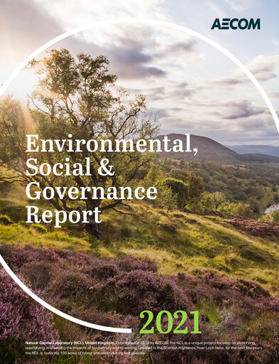 Thumbnail AECOM ESG Report 2021