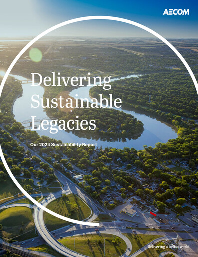 Thumbnail AECOM Sustainability Report 2024