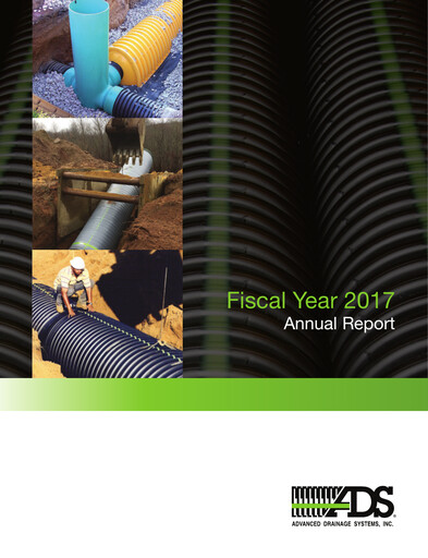 Thumbnail Advanced Drainage Systems
 Annual Report 2017