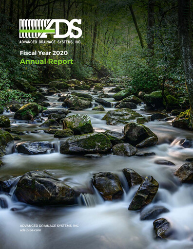 Thumbnail Advanced Drainage Systems
 Annual Report 2020