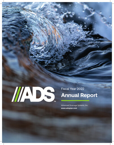 Thumbnail Advanced Drainage Systems
 Annual Report 2022