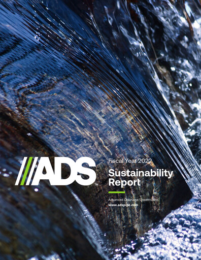 Thumbnail Advanced Drainage Systems
 Sustainability Report 2022