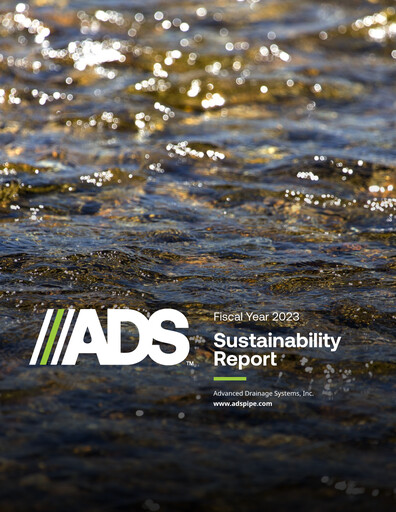 Thumbnail Advanced Drainage Systems
 Sustainability Report 2023