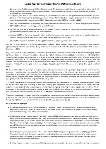 Thumbnail Lavoro Quarterly Report 2024-q2