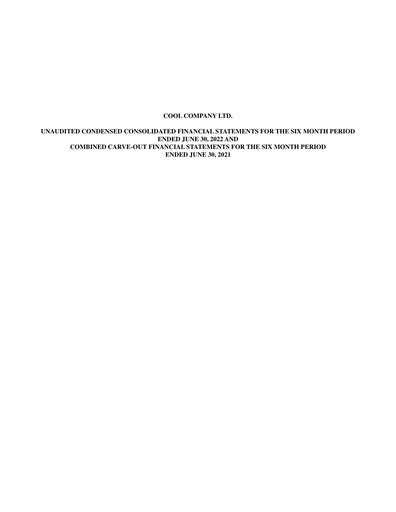 Thumbnail CoolCo (Cool Company) Half-year Report 2022-h1