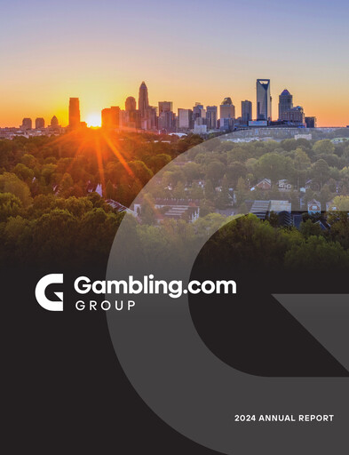 Thumbnail Gambling.com Group Annual Report 2024