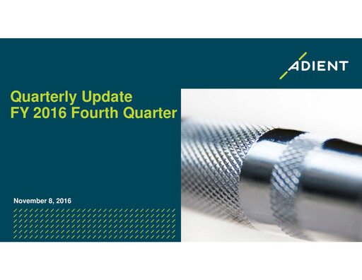 Thumbnail Adient
 Quarterly Report fy2016-q4