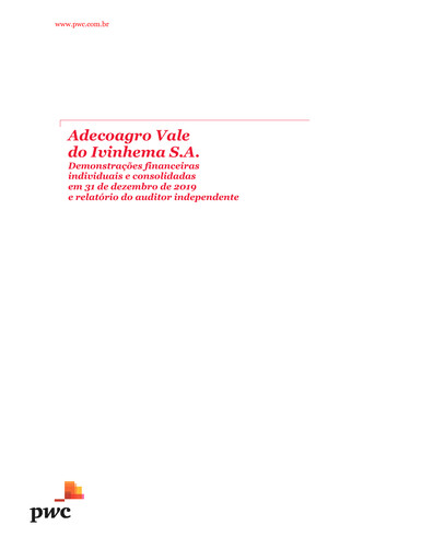 Miniature Adecoagro Bilan financier 2019