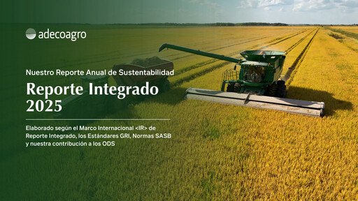 Thumbnail Adecoagro Sustainability Report 2025