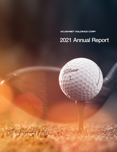 Thumbnail Acushnet Holdings
 Annual Report 2021