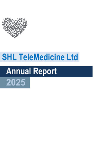 Thumbnail SHL Telemedicine Annual Report 2025
