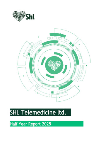 Thumbnail SHL Telemedicine Half-year Report 2025-h1