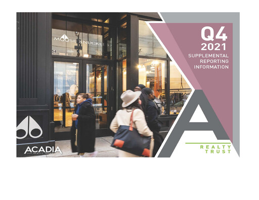 Miniature Acadia Realty Trust
 Rapport trimestriel 2021-q4