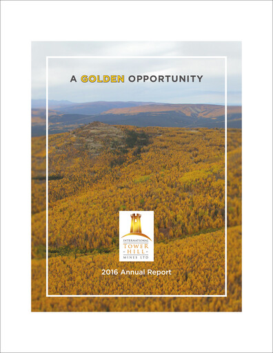 Thumbnail International Tower Hill Mines Annual Report 2016