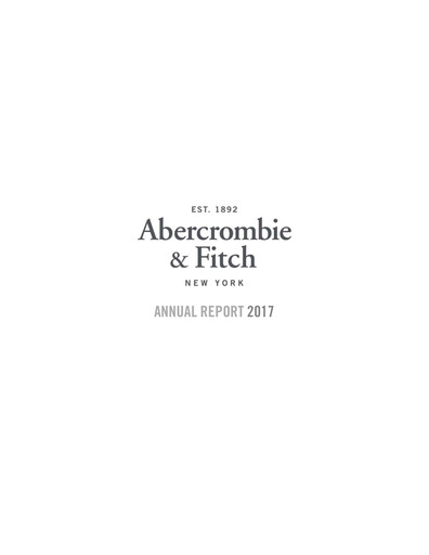 Thumbnail Abercrombie & Fitch Annual Report 2017