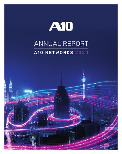 Thumbnail A10 Networks Annual Report 2020