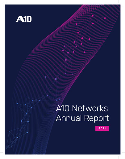 Thumbnail A10 Networks Annual Report 2021