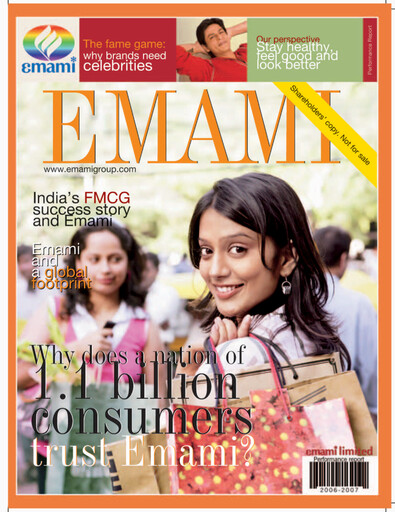 Thumbnail Emami Annual Report 2006-2007