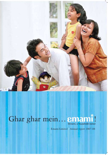 Thumbnail Emami Annual Report 2007-2008
