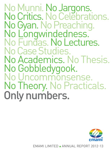 Thumbnail Emami Annual Report 2012-2013