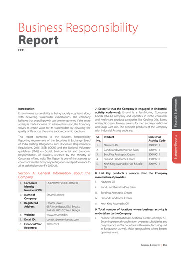 Thumbnail Emami ESG Report 2020-2021
