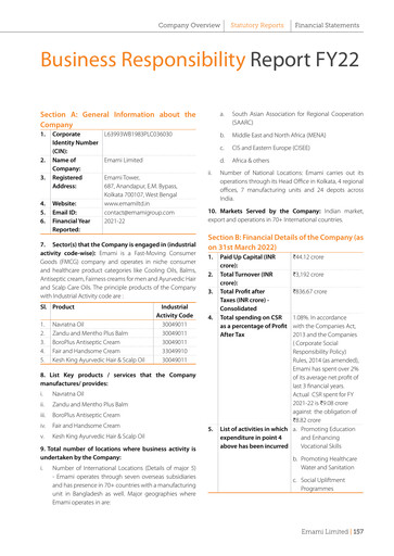 Thumbnail Emami ESG Report 2021-2022