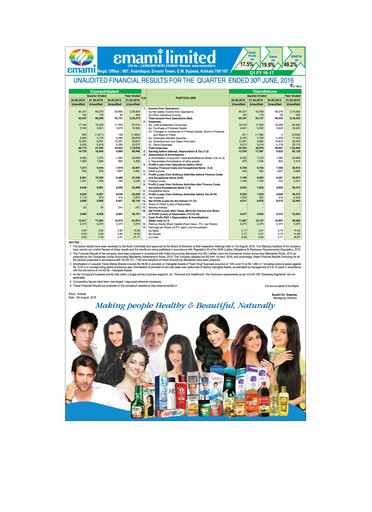 Thumbnail Emami Quarterly Report 2016-q1
