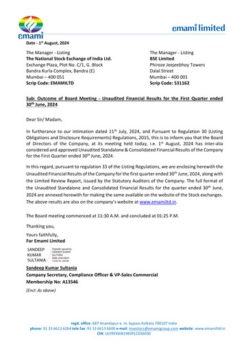 Thumbnail Emami Quarterly Report 2024-q1