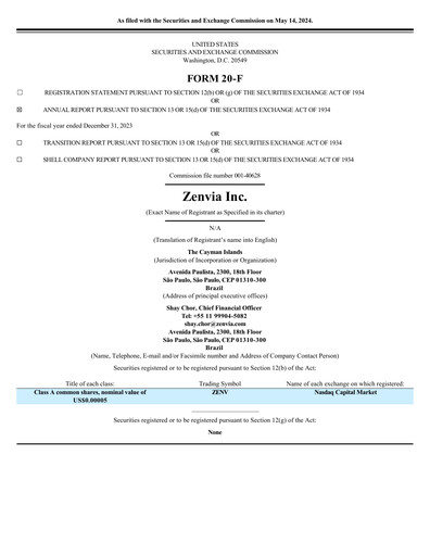 Thumbnail Zenvia Annual Report 2023