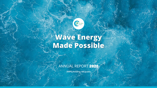 Thumbnail Eco Wave Power Global Annual Report 2020