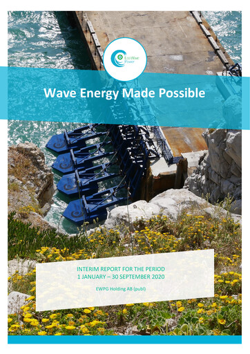 Thumbnail Eco Wave Power Global Financial Report 2020-q3