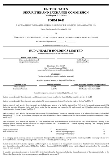 Vorschaubild EUDA Health Jahresbericht 2022