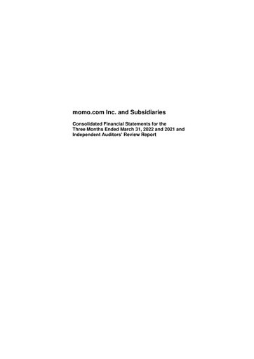 Thumbnail momo.com Inc. Quarterly Report 2022-q1